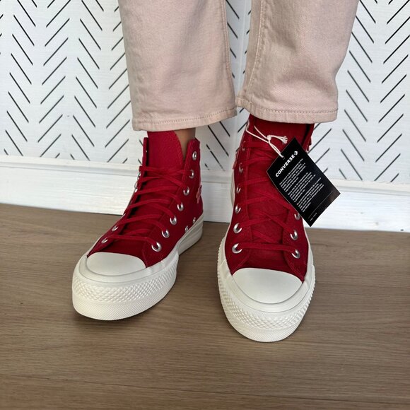 ⭐Converse Chuck Taylor All Star Lift 3D Floral 7.5 Womens Shoes Sneaker A12810C - Picture 4 of 13